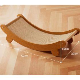 Creative Sisal Mat That Won't Shed Crumbs Cat Scratch Board (Option: Scratch Resistant-Sisal Recliner)